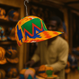 African Wax Print Cap