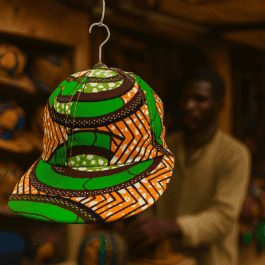 African Wax Print Cap