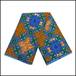 African Wax Fabric/Wax Clothes/Ghanaian Wax Print/Nigerian Ankara. 6 Yards Piece