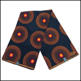 African Wax Fabric/Wax Clothes/Ghanaian Wax Print/Nigerian Ankara. 6 Yards Piece