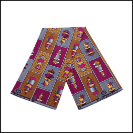 African Wax Fabric/Wax Clothes/Ghanaian Wax Print/Nigerian Ankara. 6 Yards Piece