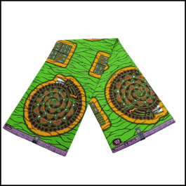 African Wax Fabric/Wax Clothes/Ghanaian Wax Print/Nigerian Ankara. 6 Yards Piece