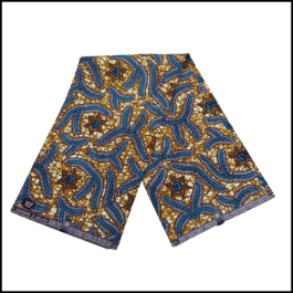 African Wax Fabric/Wax Clothes/Ghanaian Wax Print/Nigerian Ankara. 6 Yards Piece