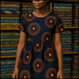 African Wax Fabric/Wax Clothes/Ghanaian Wax Print/Nigerian Ankara. 6 Yards Piece