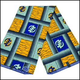 African Wax Fabric/Wax Clothes/Ghanaian Wax Print/Nigerian Ankara. 6 Yards Piece