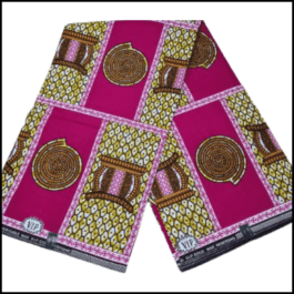 African Wax Fabric/Wax Clothes/Ghanaian Wax Print/Nigerian Ankara. 6 Yards Piece