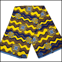 African Wax Fabric/Wax Clothes/Ghanaian Wax Print/Nigerian Ankara. 6 Yards Piece