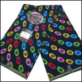 African Wax Fabric/Wax Clothes/Ghanaian Wax Print/Nigerian Ankara. 6 Yards Piece