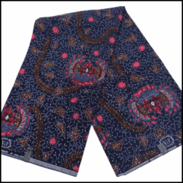 African Wax Fabric/Wax Clothes/Ghanaian Wax Print/Nigerian Ankara. 6 Yards Piece