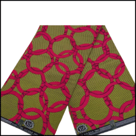 African Wax Fabric/Wax Clothes/Ghanaian Wax Print/Nigerian Ankara. 6 Yards Piece