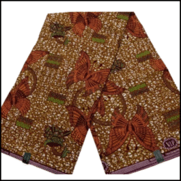 African Wax Fabric/Wax Clothes/Ghanaian Wax Print/Nigerian Ankara. 6 Yards Piece