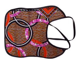 Handmade African Wax Print Baby Bib – Ankara Fabric, Soft & Reusable, Perfect Gift