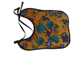 Handmade African Wax Print Baby Bib – Ankara Fabric, Soft & Reusable, Perfect Gift
