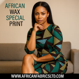 Special  African Wax Print  6 Yards Piece