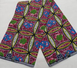 African Wax Fabric/Wax Clothes/Ghanaian Wax Print/Nigerian Ankara. 6 Yards Piece