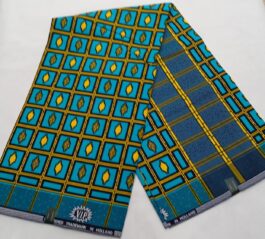 African Wax Fabric/Wax Clothes/Ghanaian Wax Print/Nigerian Ankara. 6 Yards Piece
