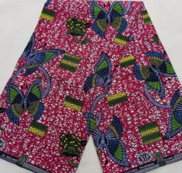 African Wax Fabric/Wax Clothes/Ghanaian Wax Print/Nigerian Ankara. 6 Yards Piece