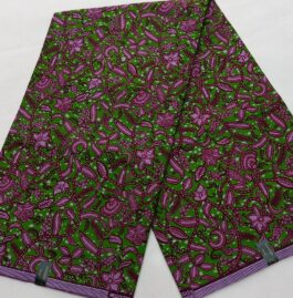 African Wax Fabric/Wax Clothes/Ghanaian Wax Print/Nigerian Ankara. 6 Yards Piece