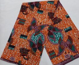 African Wax Fabric/Wax Clothes/Ghanaian Wax Print/Nigerian Ankara. 6 Yards Piece