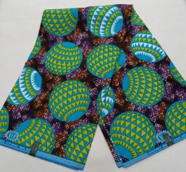 African Wax Fabric/Wax Clothes/Ghanaian Wax Print/Nigerian Ankara. 6 Yards Piece
