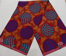 African Wax Fabric/Wax Clothes/Ghanaian Wax Print/Nigerian Ankara. 6 Yards Piece