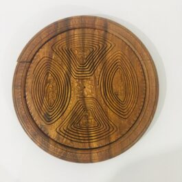 Carved Wooden Fruit Tray