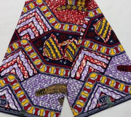 African Wax Fabric/Wax Clothes/Ghanaian Wax Print/Nigerian Ankara. 6 Yards Piece