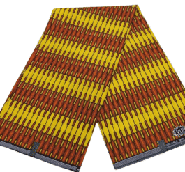 African Wax Fabric/Wax Clothes/Ghanaian Wax Print/Nigerian Ankara. 6 Yards Piece