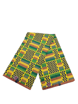 African Wax Fabric/Wax Clothes/Ghanaian Wax Print/Nigerian Ankara. 6 Yards Piece