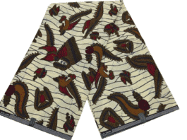 African Wax Fabric/Wax Clothes/Ghanaian Wax Print/Nigerian Ankara. 6 Yards Piece
