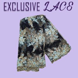 Exclusive African Lace 5 Yards  – Premium quality- unique and beautiful design