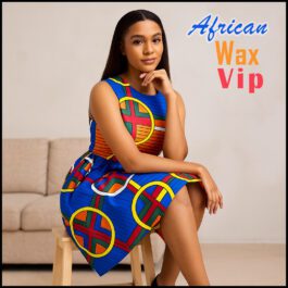 African Wax Fabric/Wax Clothes/Ghanaian Wax Print/Nigerian Ankara. 6 Yards Piece