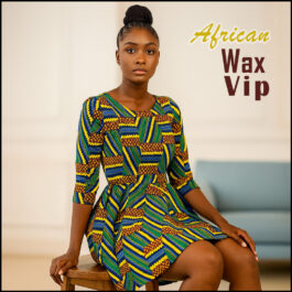 African Wax Fabric/Wax Clothes/Ghanaian Wax Print/Nigerian Ankara. 6 Yards Piece