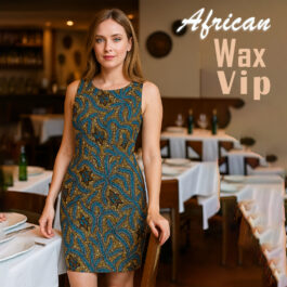 African Wax Fabric/Wax Clothes/Ghanaian Wax Print/Nigerian Ankara. 6 Yards Piece