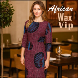 African Wax Fabric/Wax Clothes/Ghanaian Wax Print/Nigerian Ankara. 6 Yards Piece