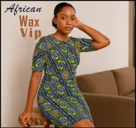 African Wax Fabric/Wax Clothes/Ghanaian Wax Print/Nigerian Ankara. 6 Yards Piece