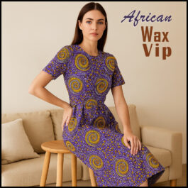 African Wax Fabric/Wax Clothes/Ghanaian Wax Print/Nigerian Ankara. 6 Yards Piece