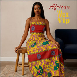 African Wax Fabric/Wax Clothes/Ghanaian Wax Print/Nigerian Ankara. 6 Yards Piece