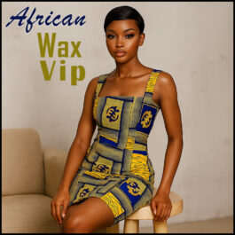 African Wax Fabric/Wax Clothes/Ghanaian Wax Print/Nigerian Ankara. 6 Yards Piece