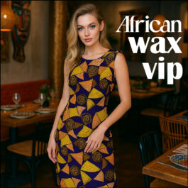 African Wax Fabric/Wax Clothes/Ghanaian Wax Print/Nigerian Ankara. 6 Yards Piece