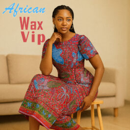 African Wax Fabric/Wax Clothes/Ghanaian Wax Print/Nigerian Ankara. 6 Yards Piece