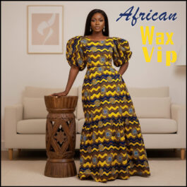 African Wax Fabric/Wax Clothes/Ghanaian Wax Print/Nigerian Ankara. 6 Yards Piece