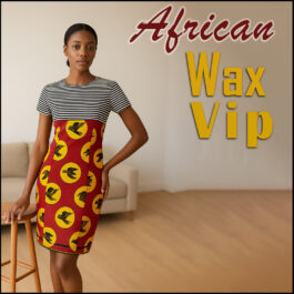 African Wax Fabric/Wax Clothes/Ghanaian Wax Print/Nigerian Ankara. 6 Yards Piece