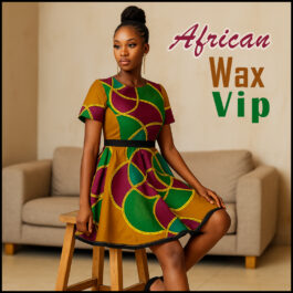 African Wax Fabric/Wax Clothes/Ghanaian Wax Print/Nigerian Ankara. 6 Yards Piece