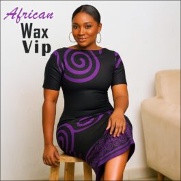 African Wax Fabric/Wax Clothes/Ghanaian Wax Print/Nigerian Ankara. 6 Yards Piece