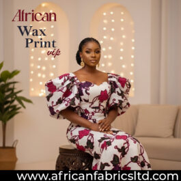 African Wax Fabric/Wax Clothes/Ghanaian Wax Print/Nigerian Ankara. 6 Yards Piece