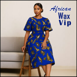 African Wax Fabric/Wax Clothes/Ghanaian Wax Print/Nigerian Ankara. 6 Yards Piece