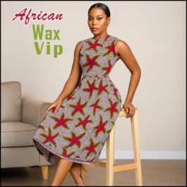 African Wax Fabric/Wax Clothes/Ghanaian Wax Print/Nigerian Ankara. 6 Yards Piece