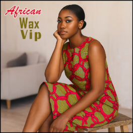 African Wax Fabric/Wax Clothes/Ghanaian Wax Print/Nigerian Ankara. 6 Yards Piece