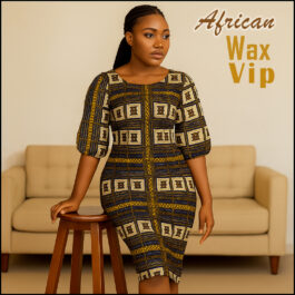 African Wax Fabric/Wax Clothes/Ghanaian Wax Print/Nigerian Ankara. 6 Yards Piece